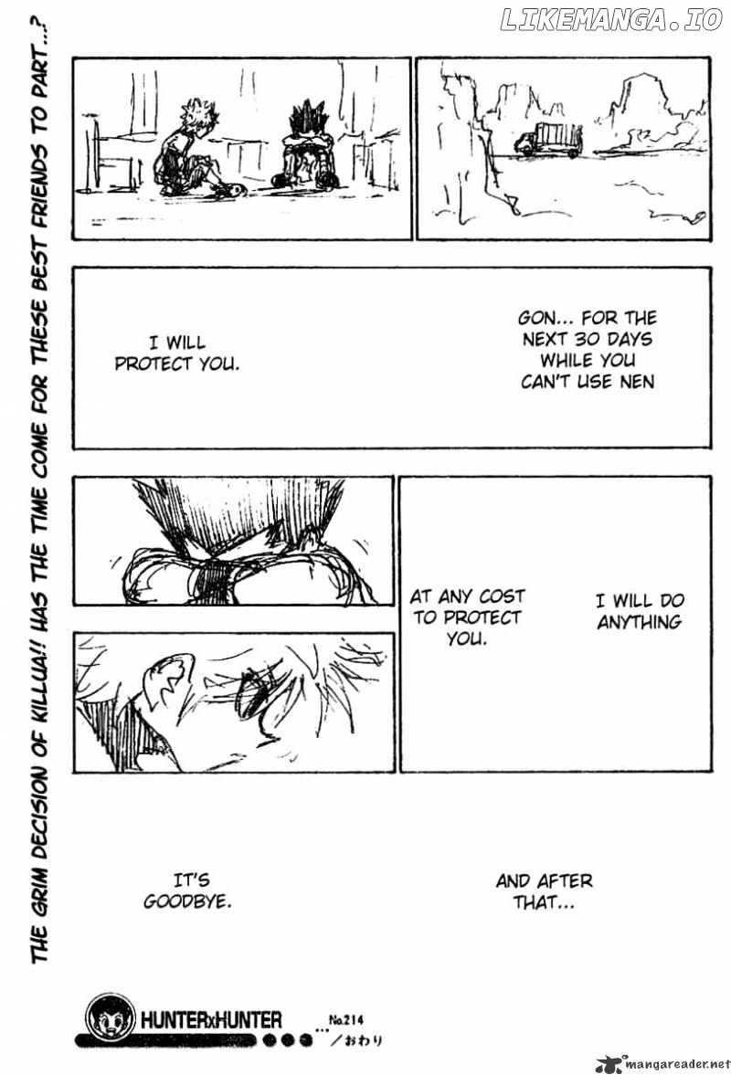 Hunter x Hunter, Chapter 214 image 16